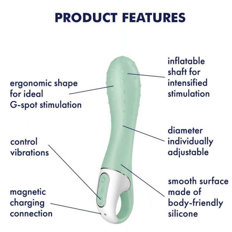 Satisfyer Air Pump Vibrator 3 G Spot Vibrator