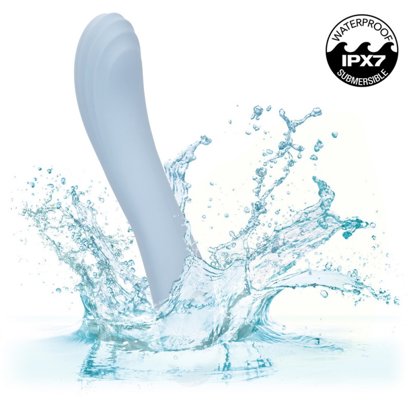 CalExotics Azure Collection Contoured G Vibrator