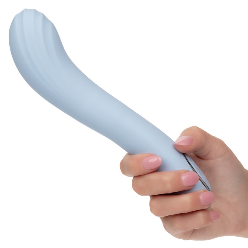 CalExotics Azure Collection Contoured G Vibrator