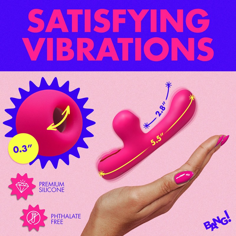 Bang! Mini Rabbit G-spot & Suction Vibrator6