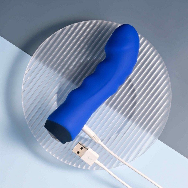 Blue Banger Curved G-Spot Vibrator4