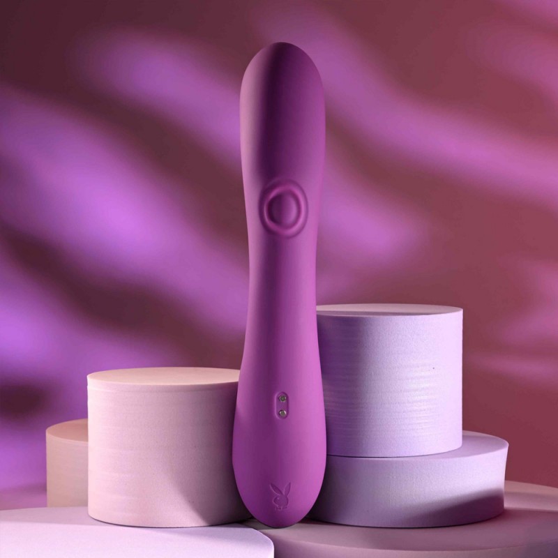 Playboy Busy Bunny Vibrating Dual Stimulator Vibrator Wild Aster