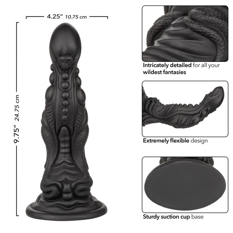 CalExotics Monster Dong The Colossus 9 In Silicone Dildo5