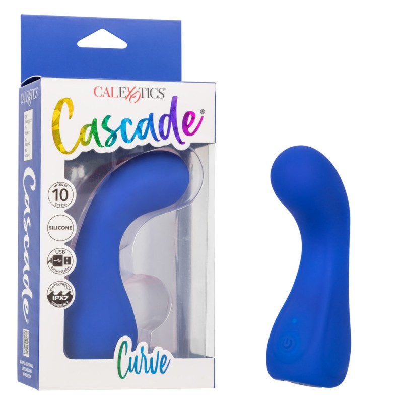 CalExotics Cascade Curve Silicone Clitoral Vibrator