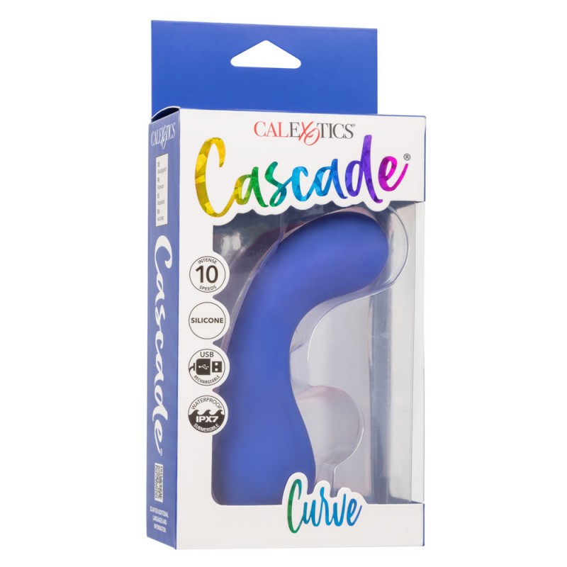 CalExotics Cascade Curve Silicone Clitoral Vibrator