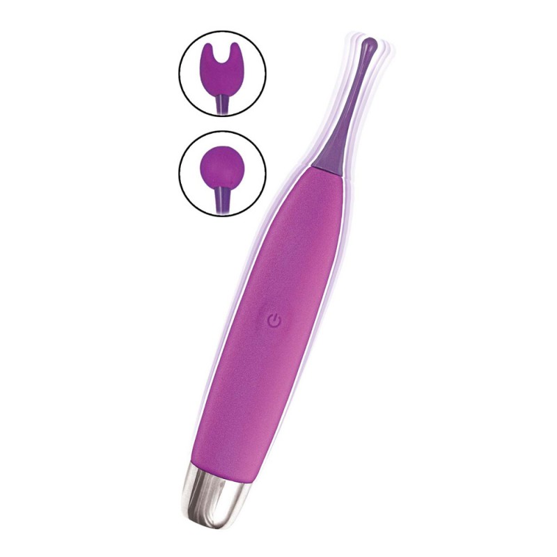 Goddess On The Spot Clitoral Stimulator with 2 Attachments2