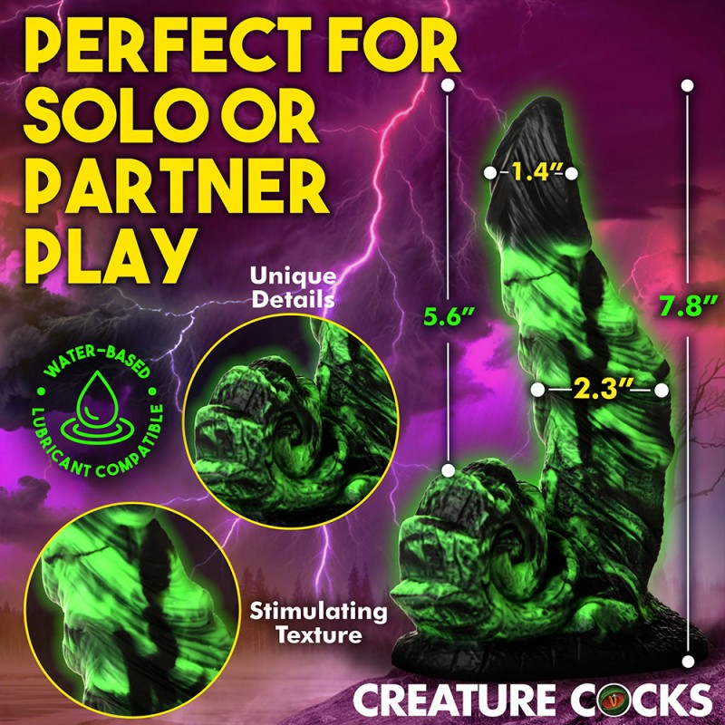 Creature Cocks Glowzilla Glow-in-the-Dark Fantasy Dildo5