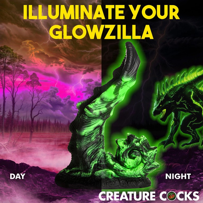 Creature Cocks Glowzilla Glow-in-the-Dark Fantasy Dildo4