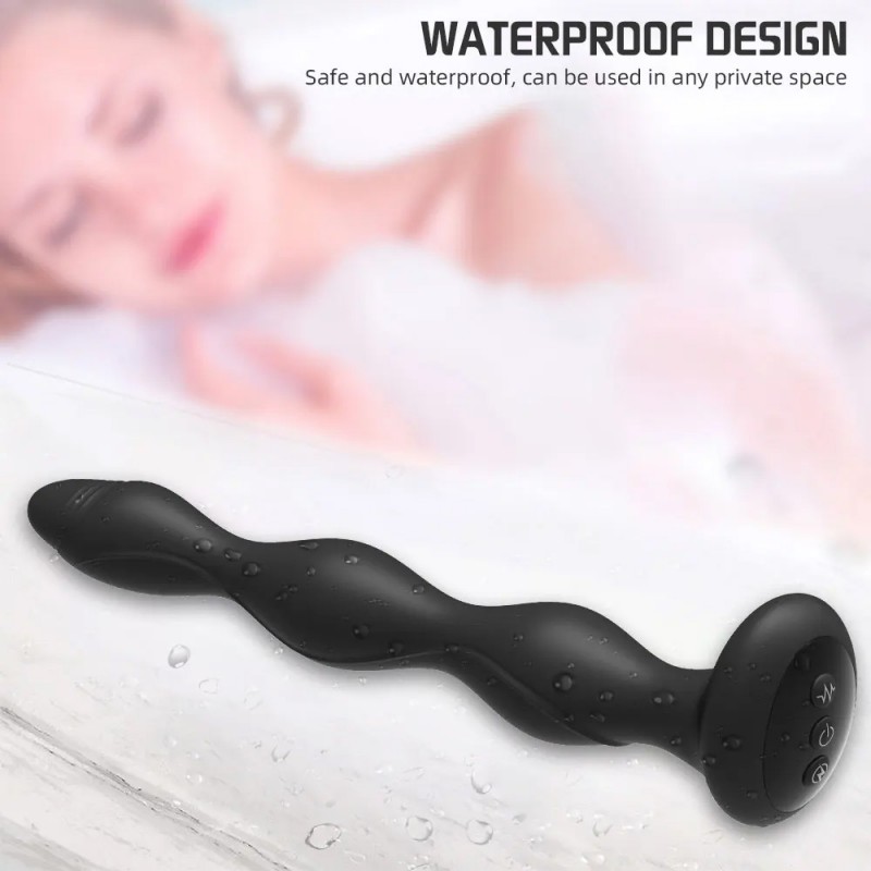 Electric Shock Butt Plug Anal Plug Vibrator Anal Bead