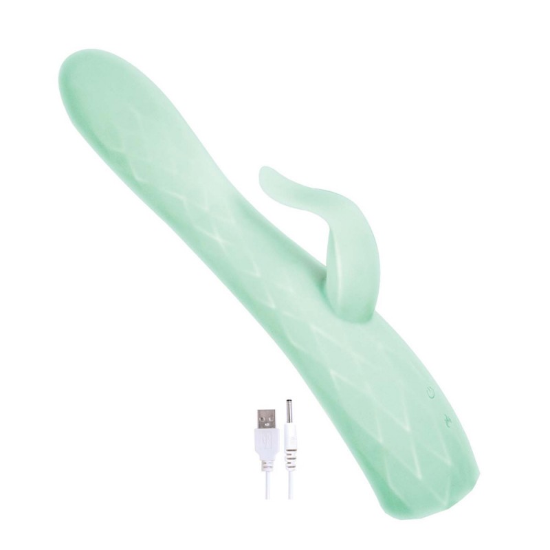 Nasstoys Goddess Heat Up Rotating Massager Aqua Rabbit VibratorNasstoys Goddess Heat Up Rotating Massager Aqua Rabbit VibratorNa