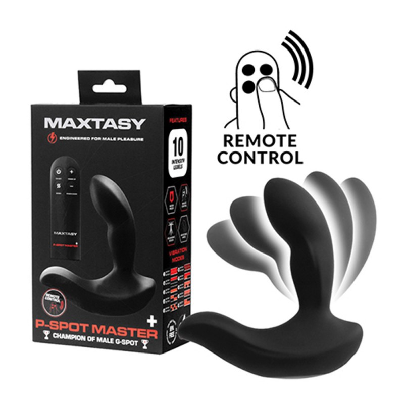 Maxtasy P-Spot Master w/Remote Control Prostate Massager