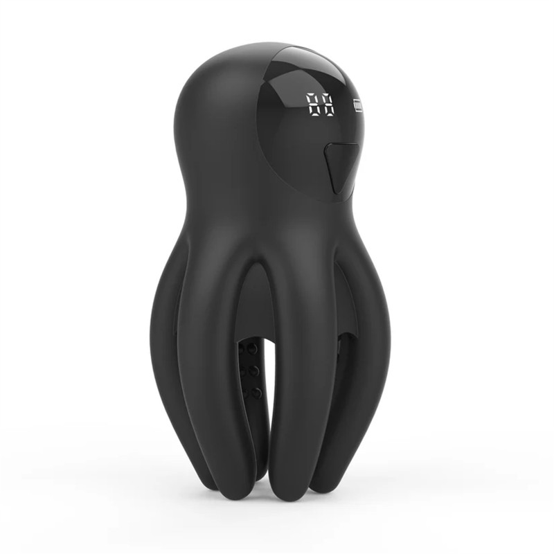 Octopus Penis Trainer Vibrator Tentacle Glans Stimulator2