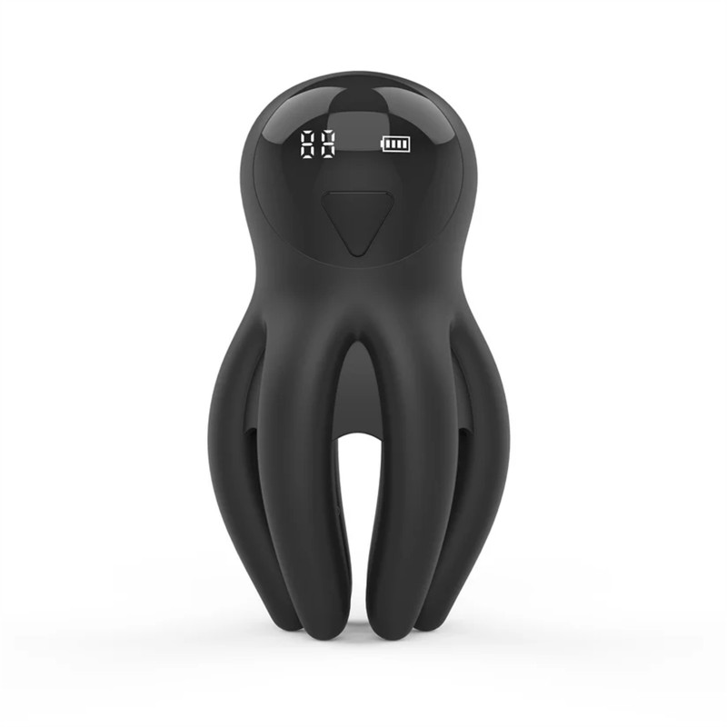 Octopus Penis Trainer Vibrator Tentacle Glans Stimulator4