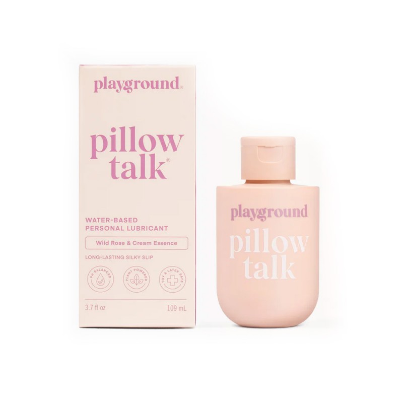 Pillow Talk water-based personal lubricant as a cleaner alternative to Vaseline lube