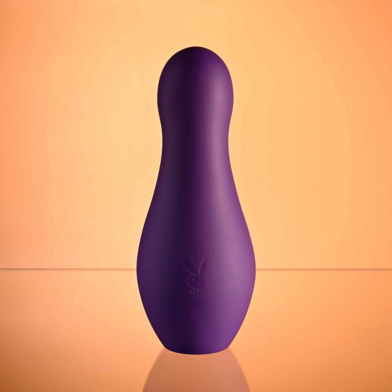 Playboy Pleasure The Jet Set Silicone Vibrator with Silver Travel Case6
