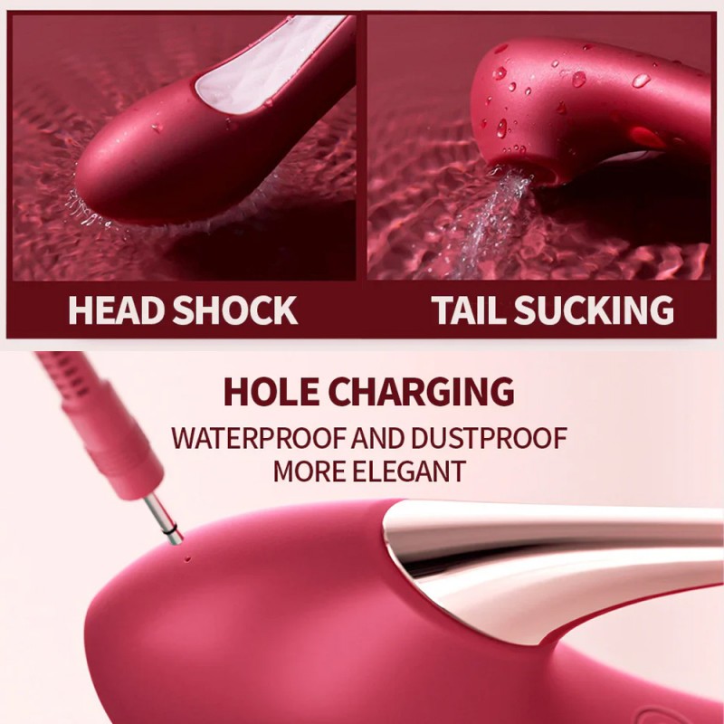 SVAKOM Hill Shoe Luxury Sucking Clit Vibrator G-spot Stimulator3