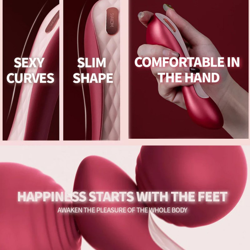 SVAKOM Hill Shoe Luxury Sucking Clit Vibrator G-spot Stimulator2