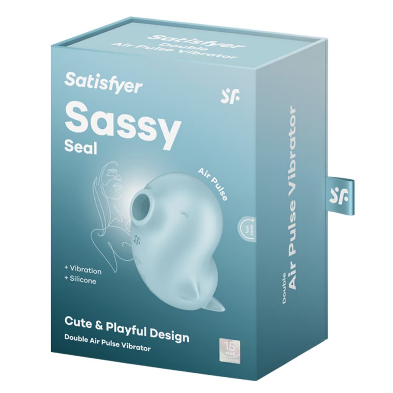 Satisfyer Sassy Seal Air Pulse Clit Sucker Vibrator3