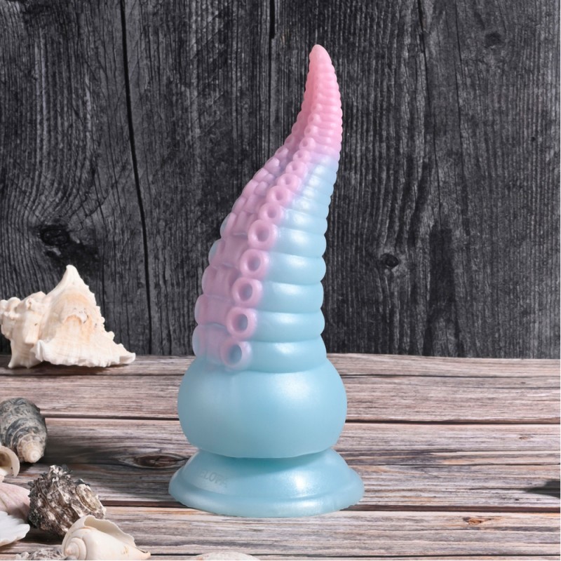 Stuck On You Vibrating Fantasy Tentacle Dildo with Suction Cup5