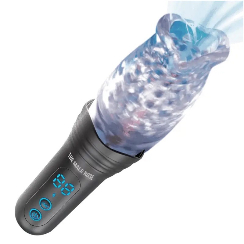 The Male Rose Pro Thrusting & Rotating & Vibrating Male Masturbator