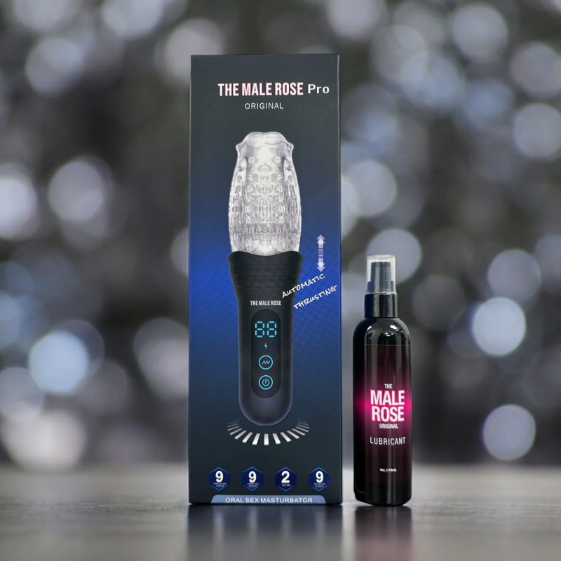 The Male Rose Pro Thrusting & Rotating & Vibrating Male Masturbator3