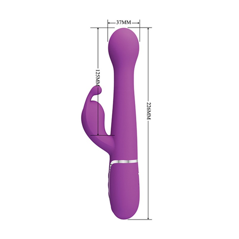 Pretty Love Rotating & Thrusting Rabbit Vibrator-Twinkled Tenderness Dejon3