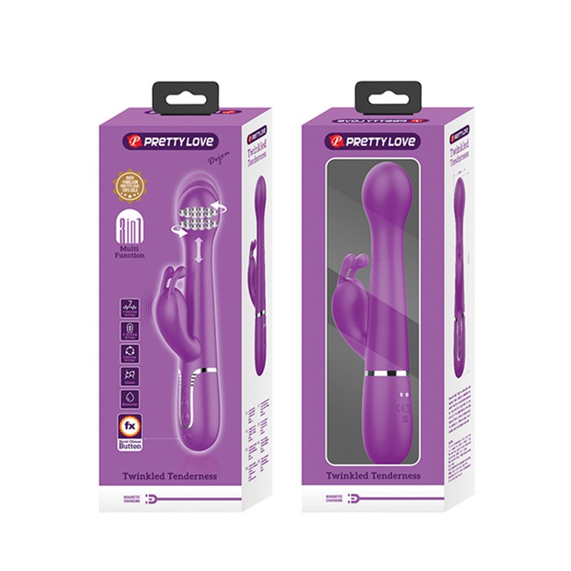 Pretty Love Rotating & Thrusting Rabbit Vibrator-Twinkled Tenderness Dejon4