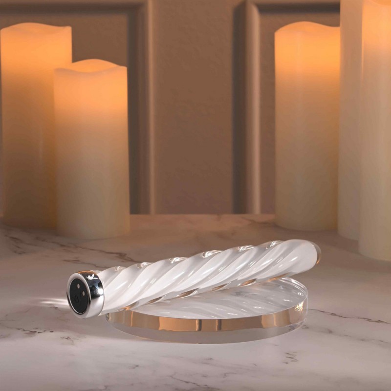 Playboy Rechargeable Vibrating Glass Vibrator