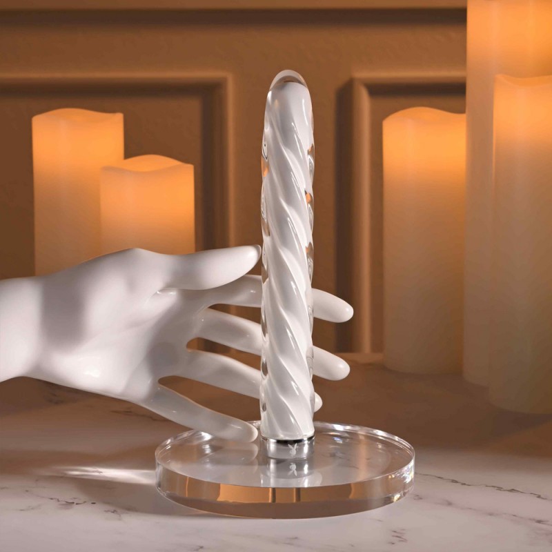 Playboy Rechargeable Vibrating Glass Vibrator