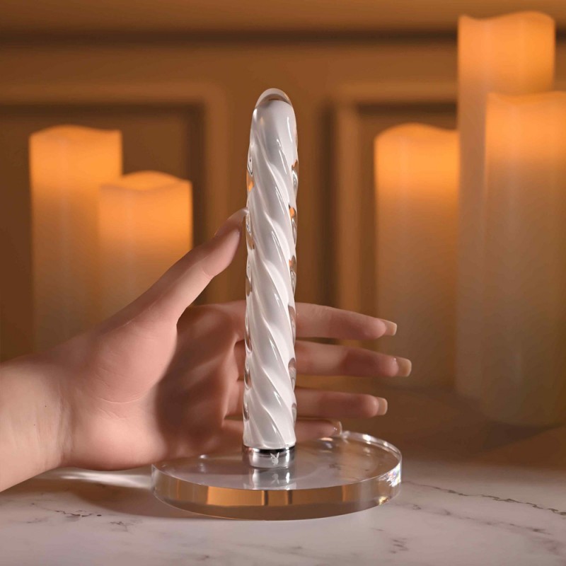 Playboy Rechargeable Vibrating Glass Vibrator