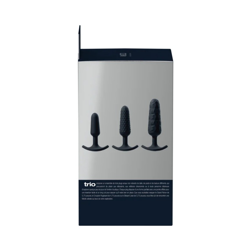 VeDO Trio Anal Toys Silicone Butt Plug Set