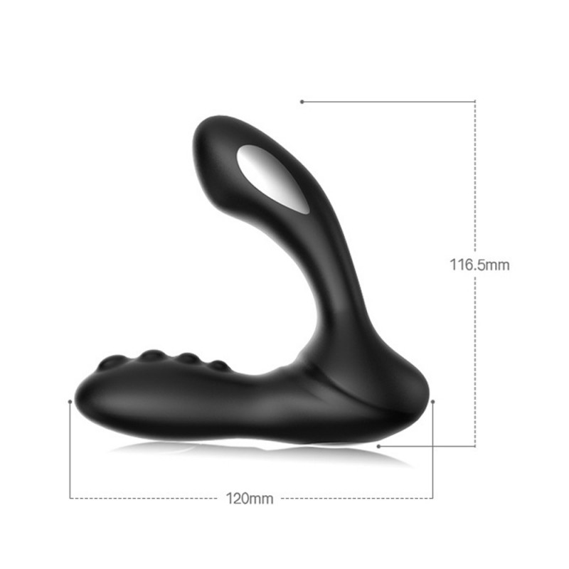 Vibrator Anal Butt Plug Electric Shock Prostate Massager