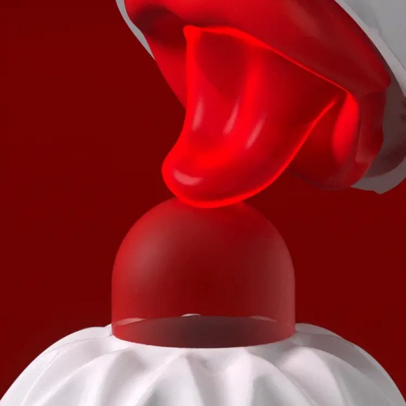 Yeain 3 in 1 tongue licking close up design