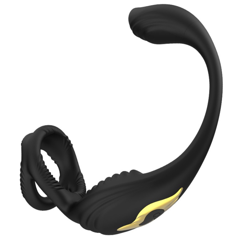 3 in 1 Vibrating Penis Ring Prostate Massager with Remote1