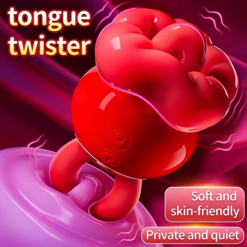 Big Mouth Tongue Licking Vibrator Nipple & Clitoral Stimulator5