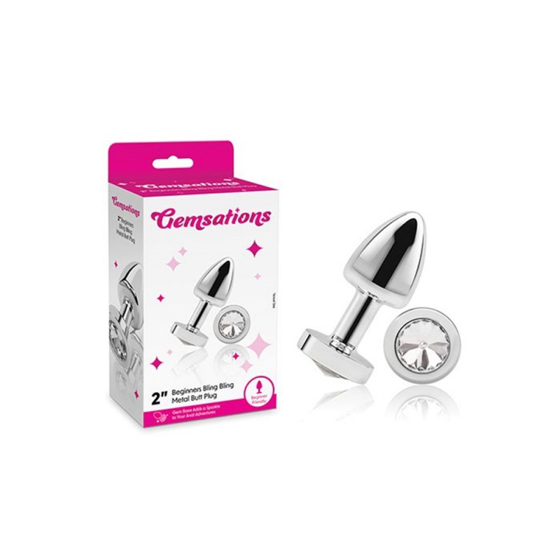 Bling Bling Jewel Metal Butt Plug for Beginners2