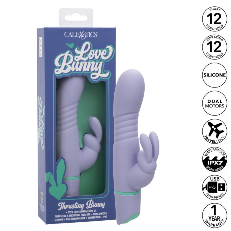 CalExotics Thrusting Bunny Rabbit Vibrator4