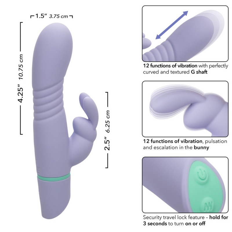 CalExotics Thrusting Bunny Rabbit Vibrator3