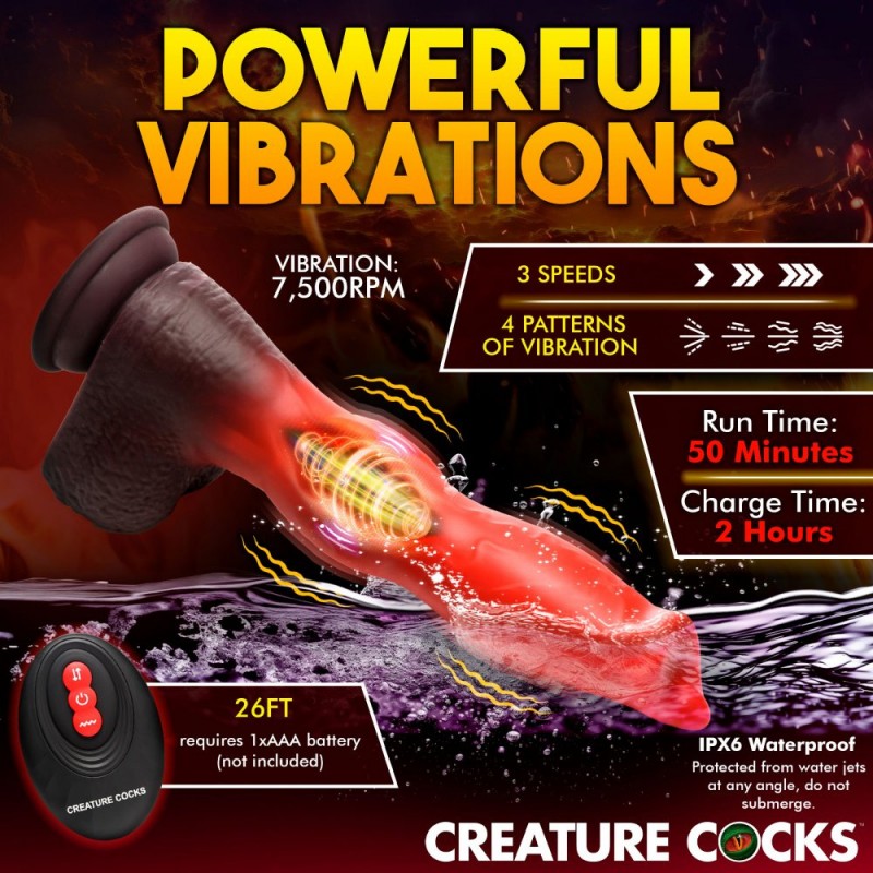 Ramming Hound vibration and remote control details