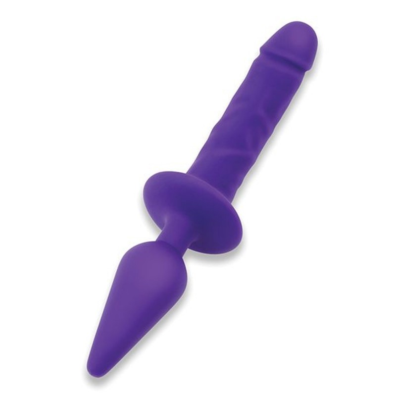 Double Pleasure Silicone Dildo & Butt Plug3