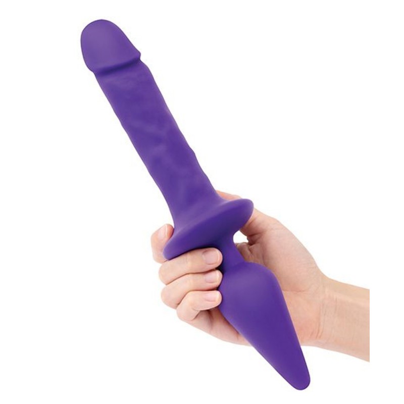 Double Pleasure Silicone Dildo & Butt Plug1