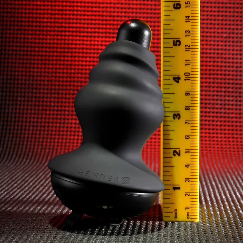 Gender X Echo Vibrating Dildo With A Silicone Sleeve