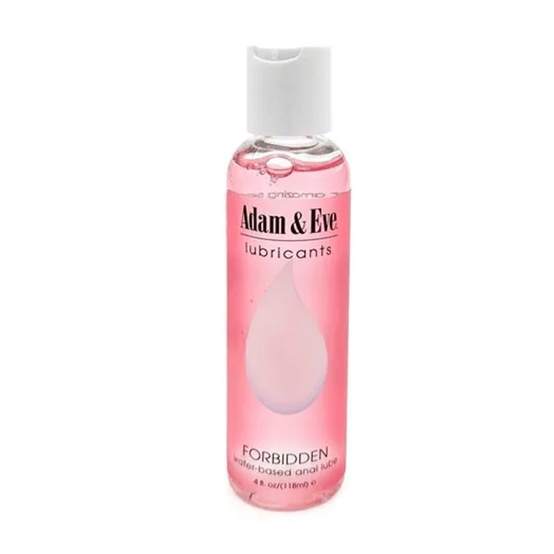 Adam & Eve Forbidden Water-Based Anal Lubricant 4 oz.