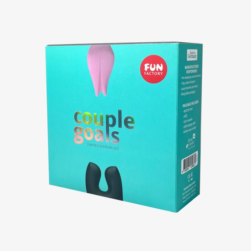 FUN FACTORY Couple Goals Set - Vibrating Cock Ring & Butt Plug5