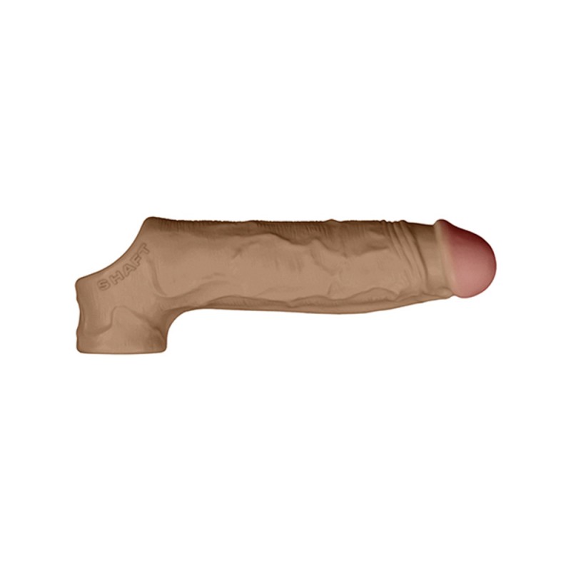 Shaft Model F Flexskin Penis Sleeve Silicone Sheath