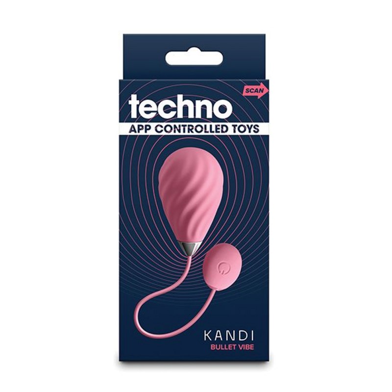 NS Novelties Techno Kandi Kegel Egg Vibrator App Controlled