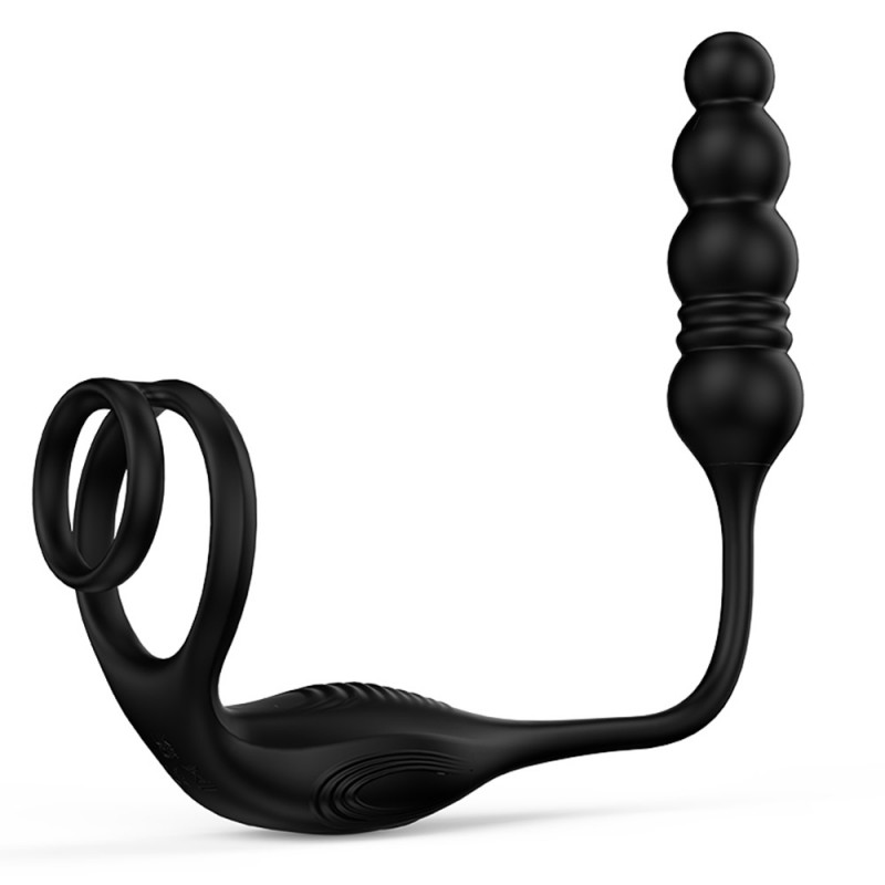 Prostate Massager Vibrating Cock Ring Anal Plug Prostate Vibrator