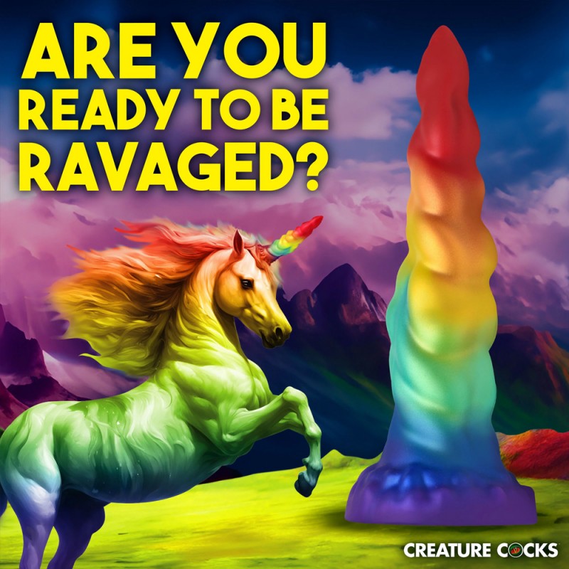 Magic Rider Unicorn Silicone Multi Fantasy Dildos