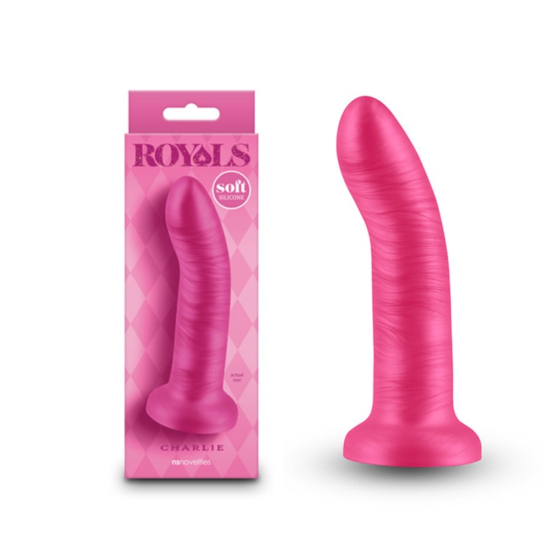 NS Novelties Royals Charlie Metallic Dildo with Suction Cup4