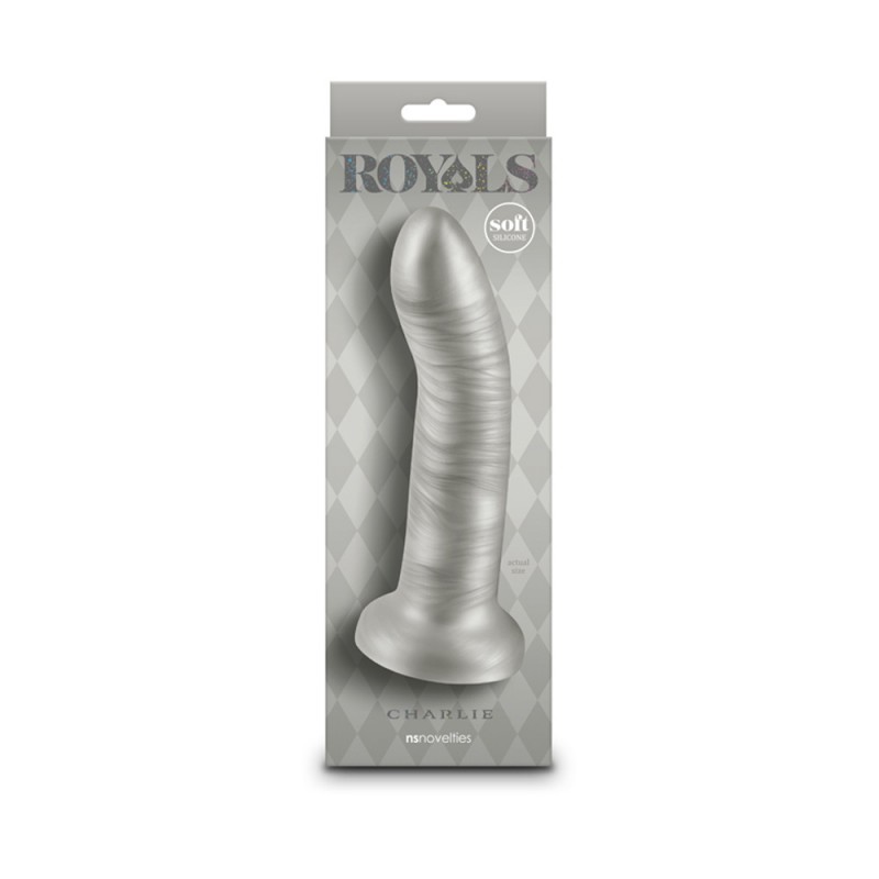 NS Novelties Royals Charlie Metallic Dildo with Suction Cup1